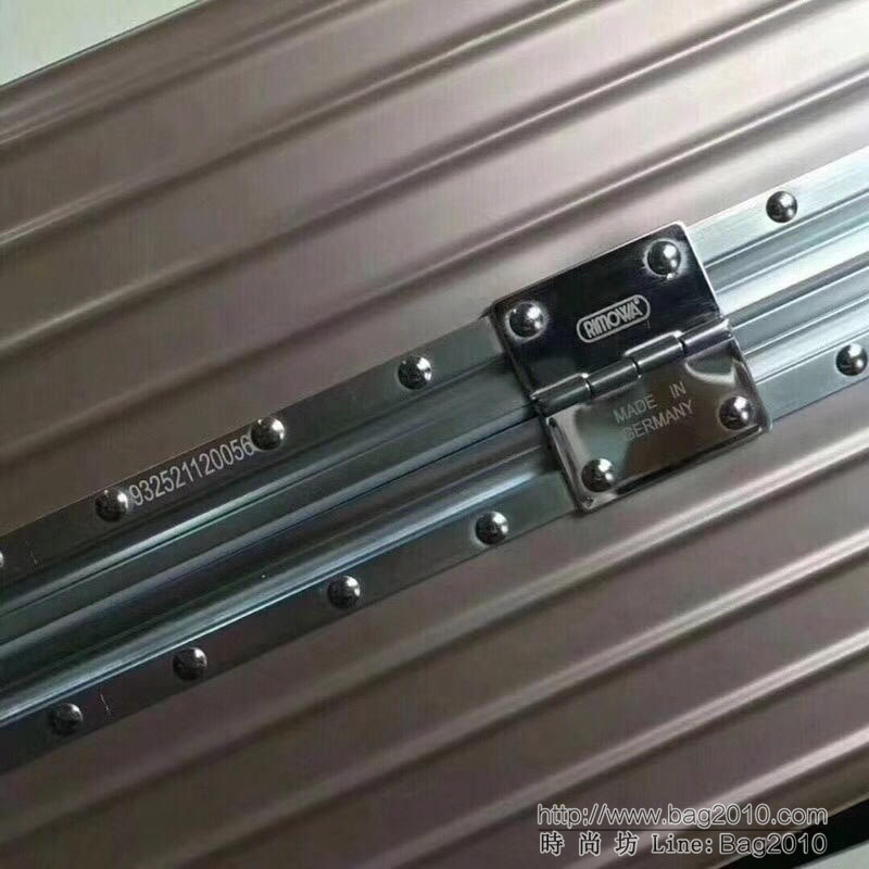 RIMOWA日默瓦 拉杆箱/拉箱 pc+鋁鎂合金 經典classic系列 明星同款 8055 限量20寸登機箱  xbt1082
